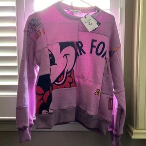 Re/done Disney pullover NWT size xs